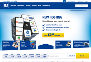 Web Host 1&1 Announces Enhanced WordPress Options with Optimized Workflow and Improved User Experience