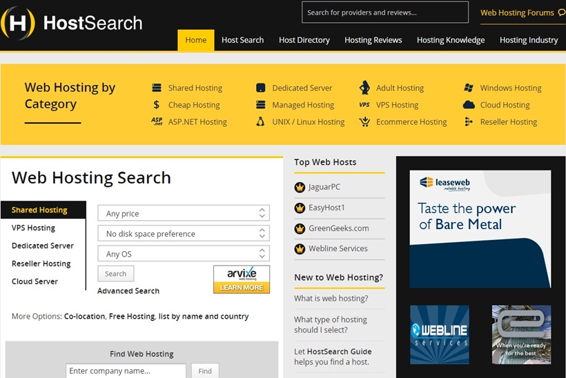 HostSearch.com Launches New Website Version with Responsive Design