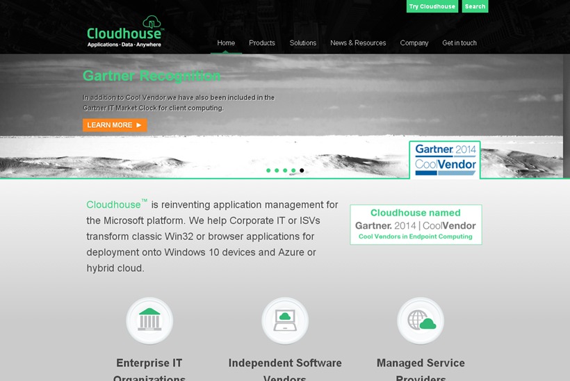 Cloud Application Virtualization Company Cloudhouse Announces Launch of Applications Anywhere