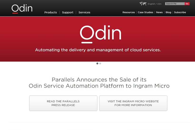 Data Center Management Company Ingram Micro Acquires Parallels Holdings’ Odin Service Automation Platform