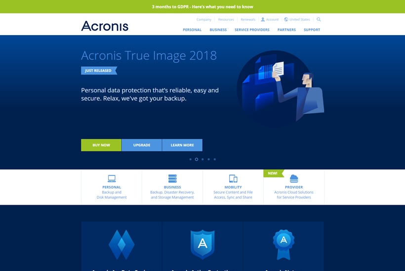 Hybrid Cloud IT Data Protection Company Acronis Partners with Google Cloud