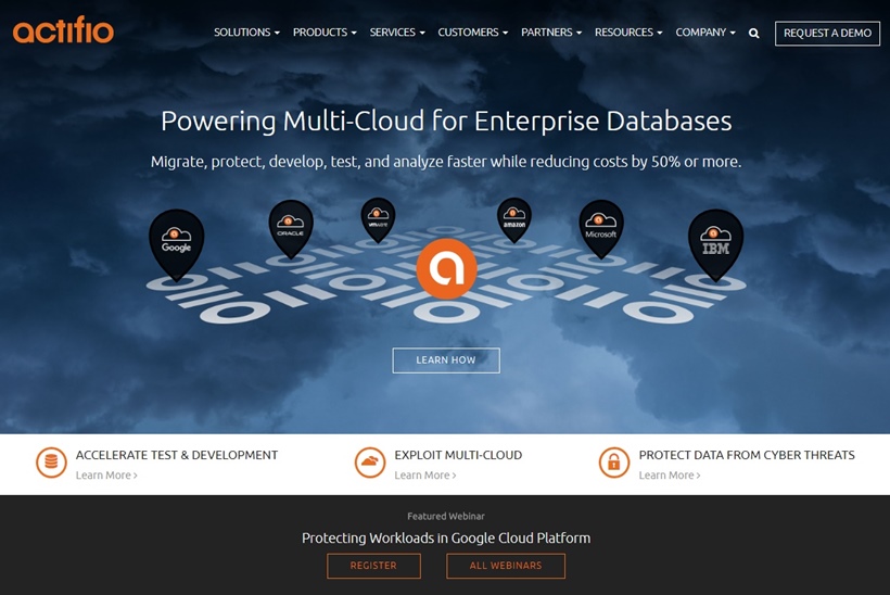 DaaS Platform Provider Actifio Extends Google Cloud Partnership