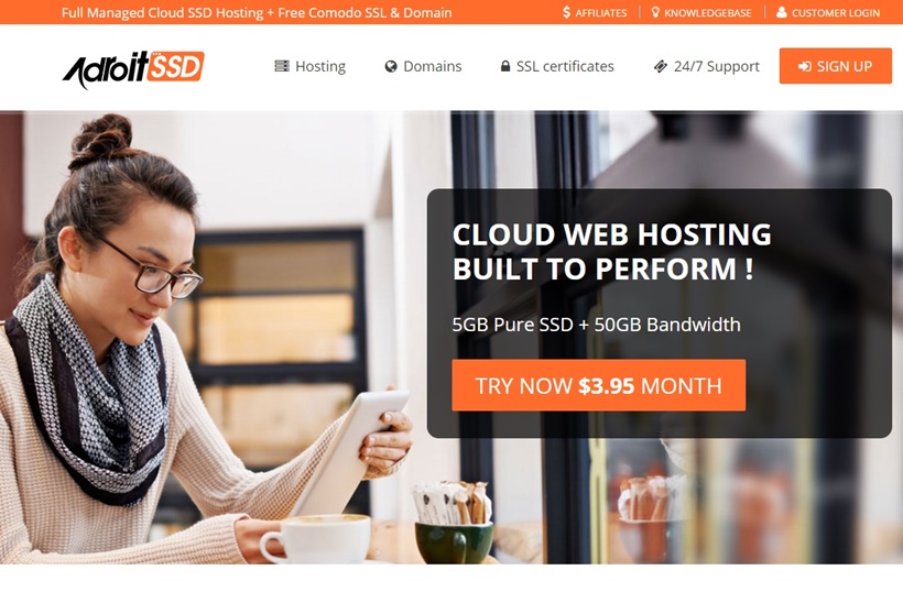 Managed Cloud SSD Hosting Provider AdroitSSD Doubles Hosting RAM