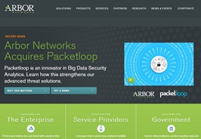 DDoS Protection Company Arbor Networks Inc. Acquires Security Analytics Company Packetloop