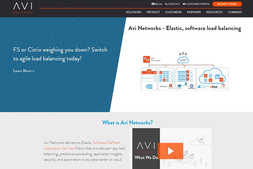 Application Networking Company Avi Networks Leverages Microsoft Azure