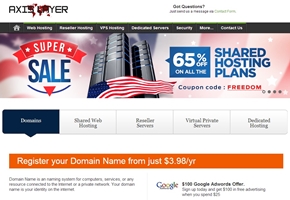 Web Host AxisLayer.com Announces Independence Day Discounts