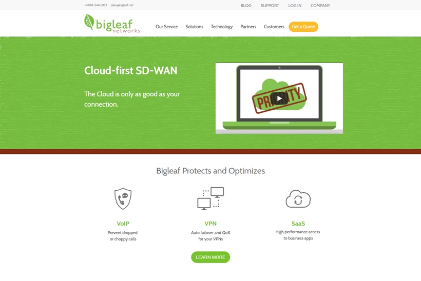 Intelligent Networking Services Provider Bigleaf Networks Announces Cloud Access Network Expansion