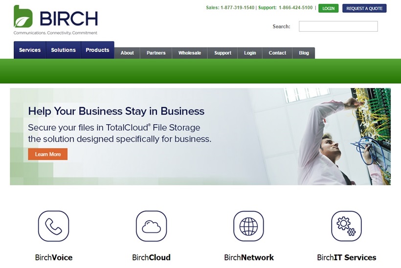 Cloud Services Provider Birch Completes Customer Asset Acquisition of Voice and Data Solutions Provider OrbitCom