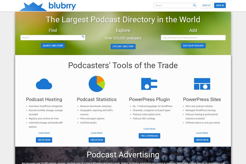 Podcasting Community Blubrry Offers Podcast Hosting Customers WordPress Sites