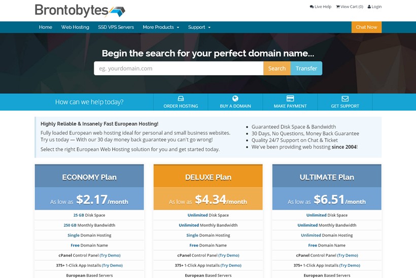 Web Host Brontobytes Launches SSD VPS