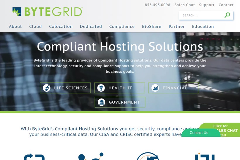 Secure Solutions Provider ByteGrid Wins Contract for Compliant Hosting Services