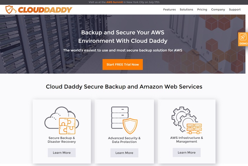 Data Protection Services Provider Cloud Daddy Makes AWS Solution Available on AWS Marketplace