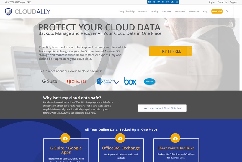 Cloud-to-cloud Backup and Recovery Solution Provider CloudAlly Achieves AWS Advanced Consulting Partner Status