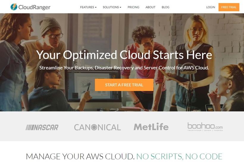 AWS Backup Solution CloudRanger Available on the AWS Marketplace