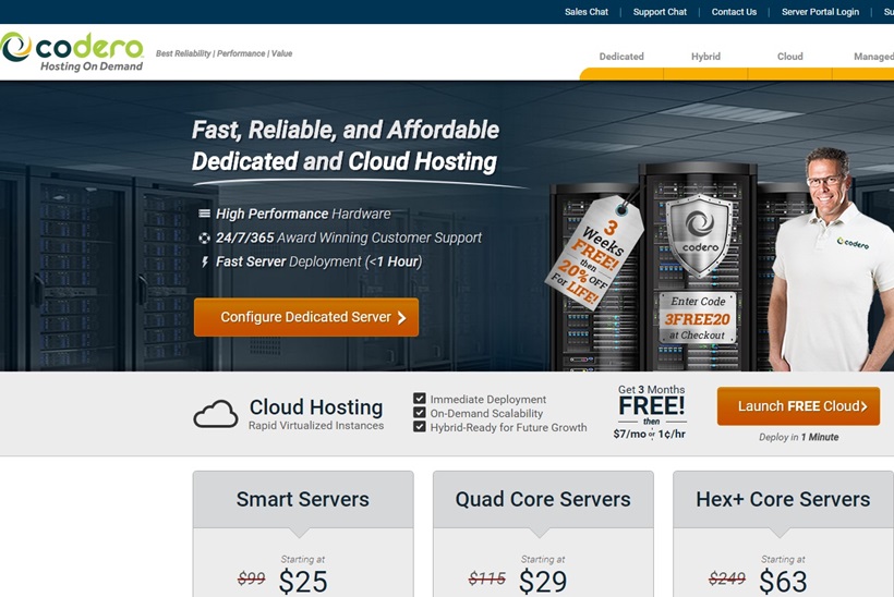 BLM Acquisition Corporation Acquires Hybrid Cloud Hosting Services Provider Codero Hosting