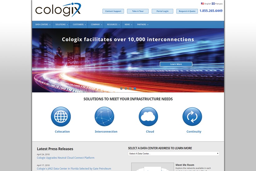 Colocation and Data Center Services Company Cologix Acquires Data Center Provider COLO-D