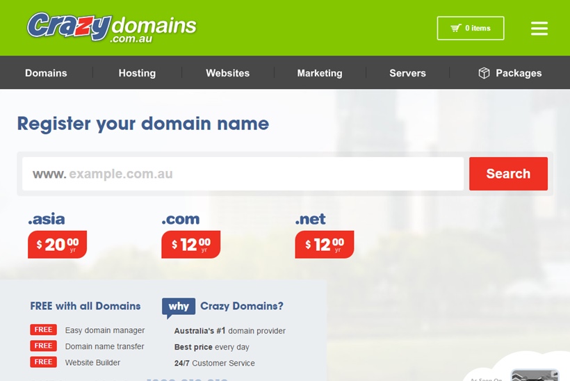 Domain Registrar and Web Host Crazy Domains Announces New Backup Services