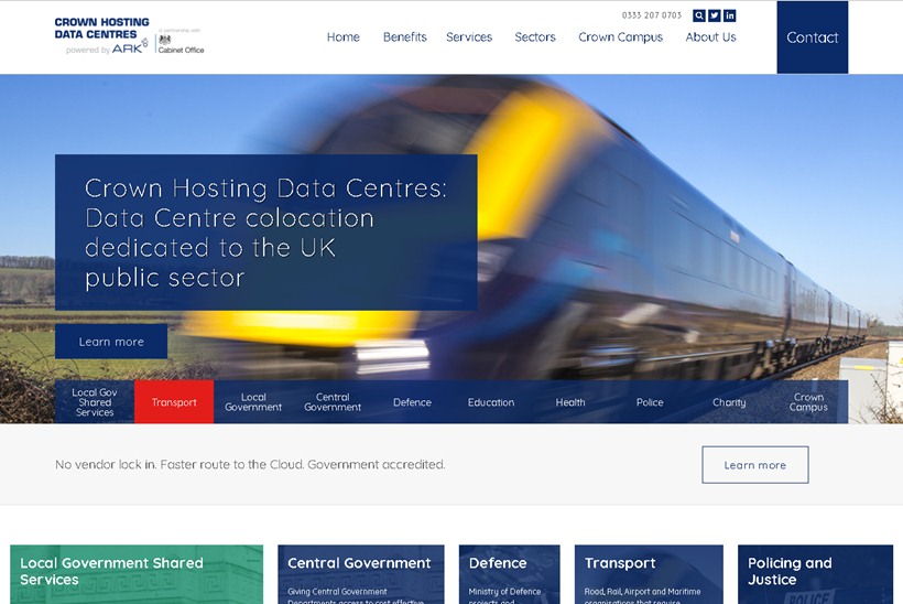 UK Government Awards Crown Hosting Data Centres Major Contract
