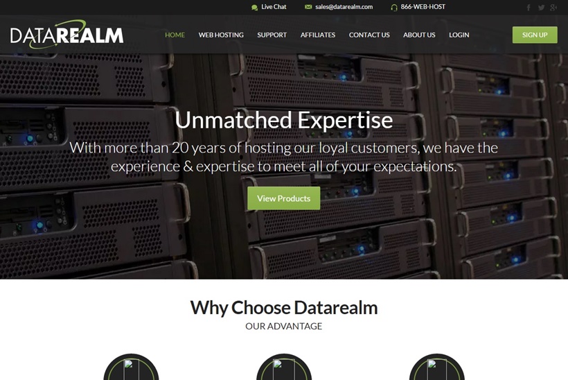 Web Host Datarealm Announces Launch of SSD Shared Hosting Options