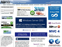 ASP.NET Hosting Provider DiscountASP.NET Announces Shared Microsoft Windows 2012 Hosting from Europe