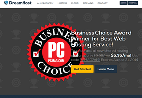 Web Host DreamHost Honored by PCMag.com