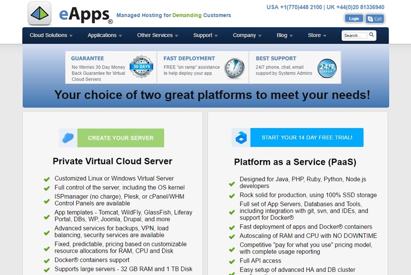 Value-added Cloud Hosting Services Provider eApps Hosting Announces New York-based PaaS Location