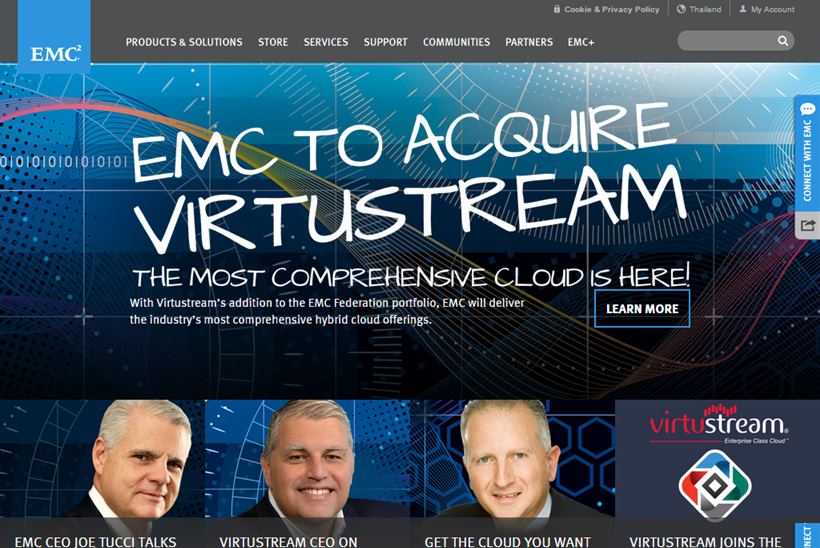 Cloud Company EMC Corporation Acquires Cloud and IaaS Company Virtustream