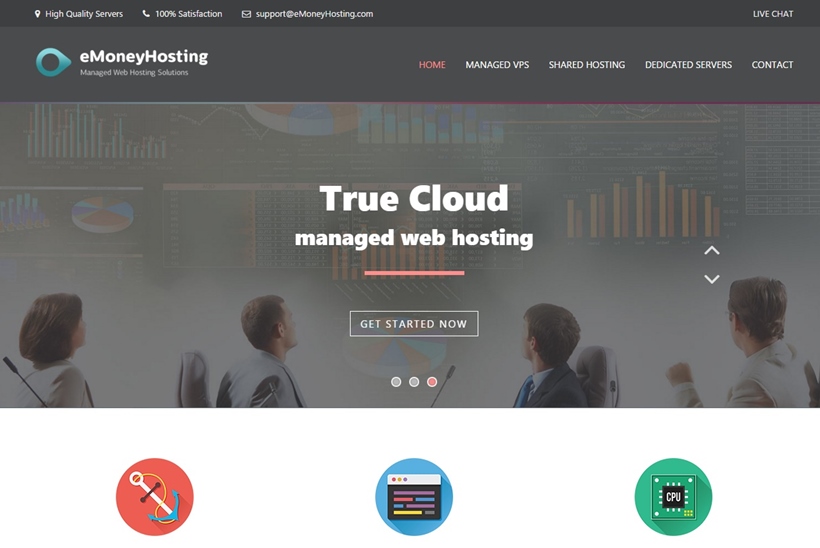 Cloud Web Hosting Provider eMoneyHosting Launches Platform-as-a-Service Cloud Computing Services for Business
