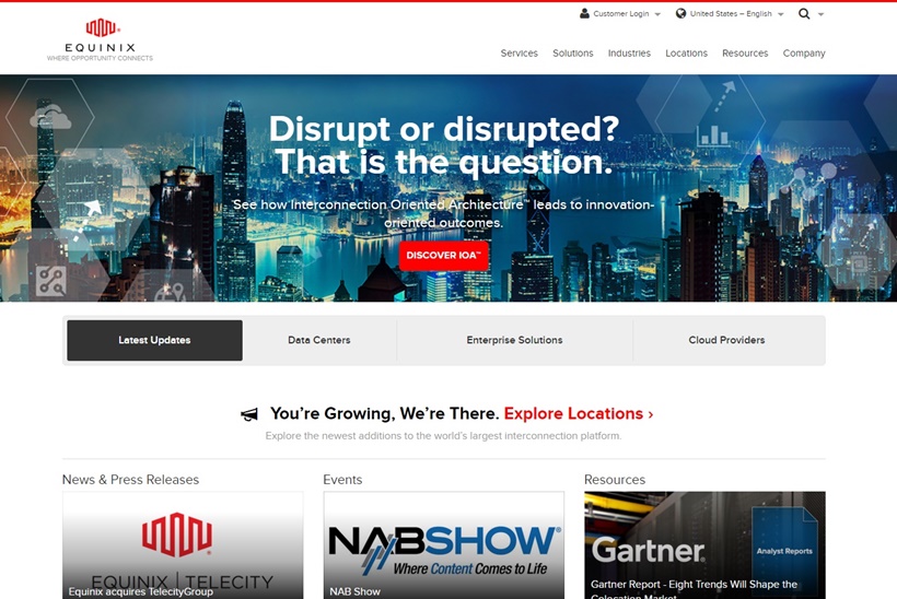 Supply Chain Solutions Company ContentBridge Moves to Equinix’s Cloud