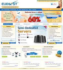 Web Hosting Provider eUKhost Ltd. Offers Managed Semi-Dedicated Servers