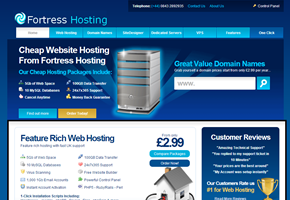 British Web Host Fortress Hosting Announces the Launch Cheap Web Hosting Package