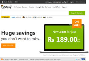 Web Host and Domain Name Provider GoDaddy Announces the Completion of the Second Year of Indian Operations