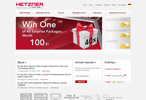 Web Hosting Provider Hetzner Online is PC-WELT's 