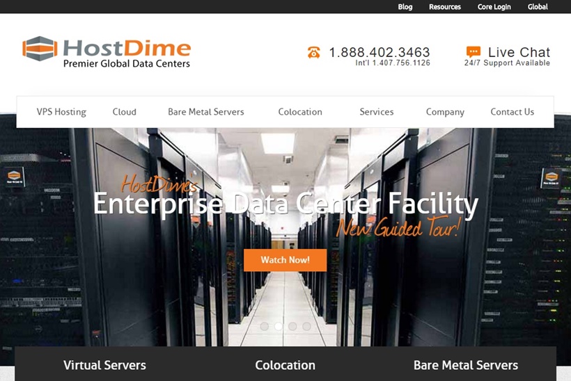 Managed Cloud Hosting Services Provider HostDime Announces Opening of New Data Center in Brazil