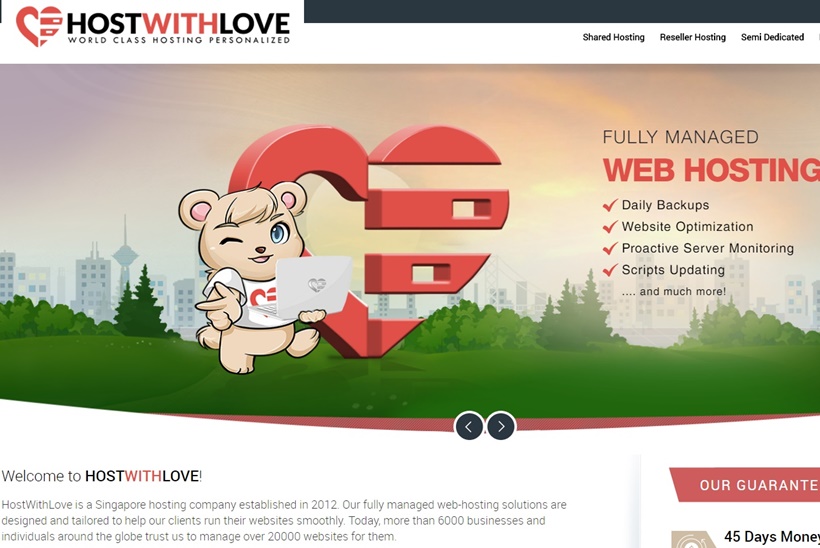 Singaporean Web Host HostWithLove Leverages Email Security Company SpamExperts’ Solutions