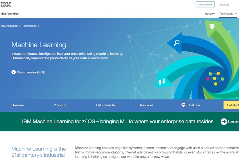 Cloud Giant Big Blue Announces Launch of IBM Machine Learning
