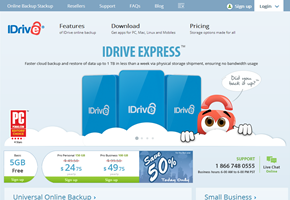 Cloud Backup and Storage Provider IDrive Recommends Online Backup as New Year's Resolution