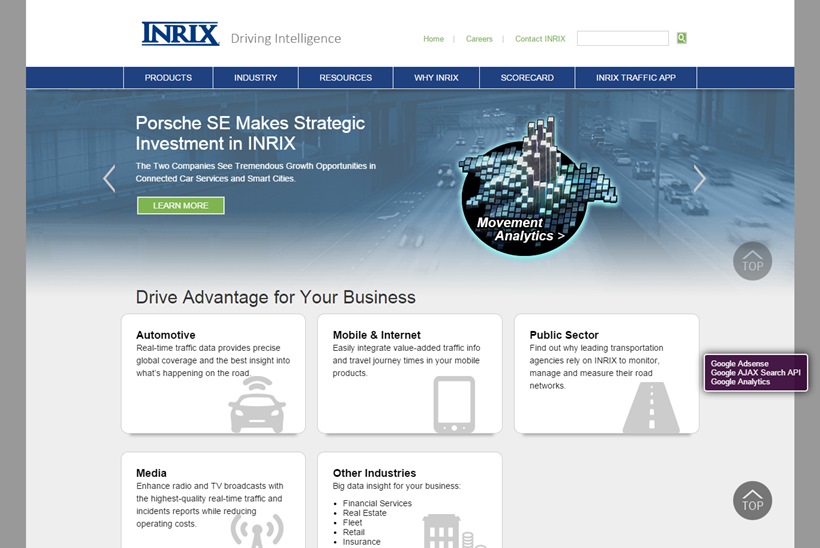 Steve Banfield Joins Big Data Technology Company INRIX as Chief Marketing Officer