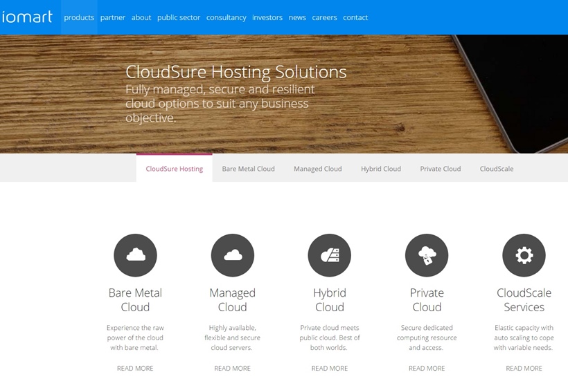 Cloud Company iomart Makes Managed AWS and Azure Cloud Services Available on G-Cloud 7