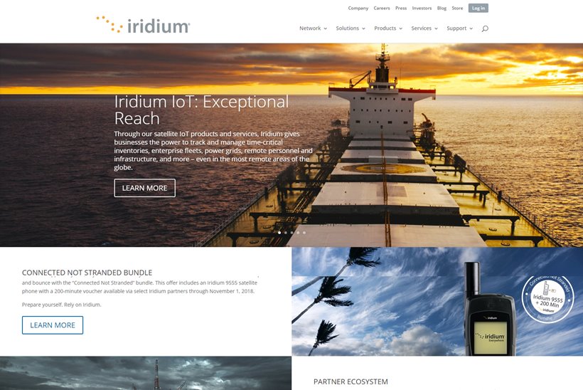 Mobile Satellite Services Company Iridium Joins AWS IoT Cloud Distribution Partner Network