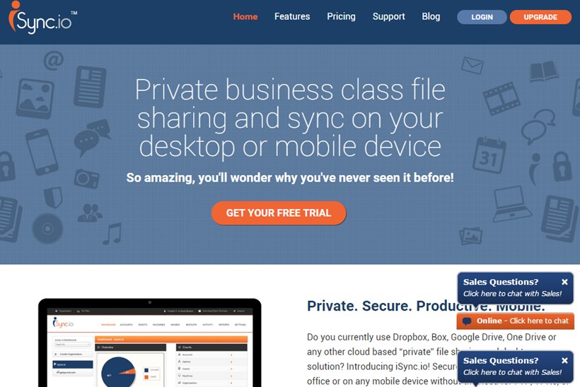 File Sharing, Sync and Cloud Storage Service Provider iSync.io Offers HIPAA Compliant Services