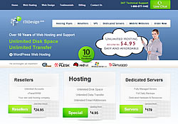 Web Host ITX Design to Redesign Website and Offer New Managed Virtual Private Server Plans