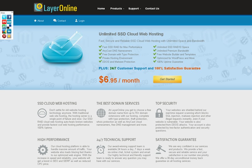 Web Hosting Provider LayerOnline Launches Weebly for Cloud Hosting Services
