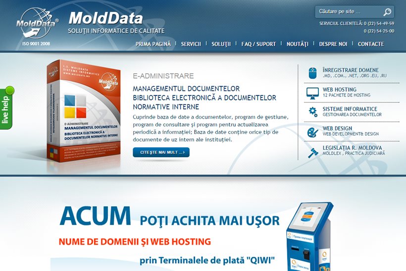 Web Host and Cloud Services Provider MoldData and Email Security Company SpamExperts Form Partnership