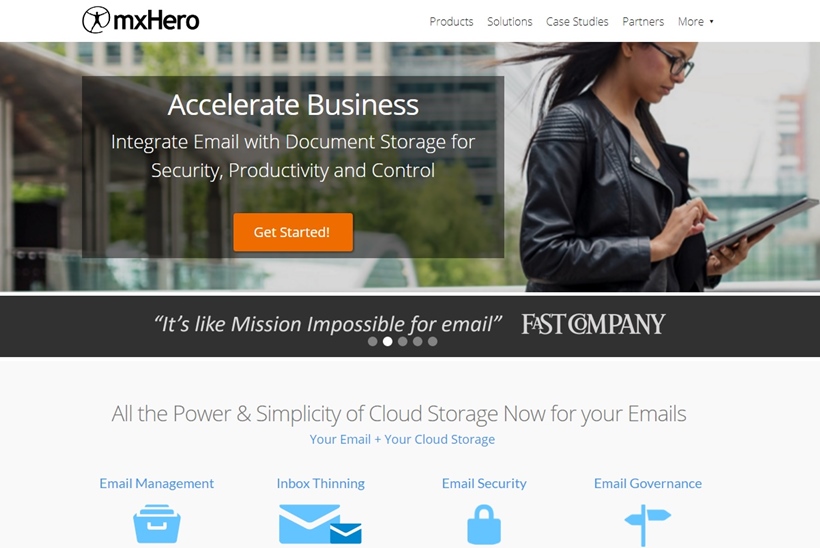 Cloud and Hybrid Provider MxHero Now Integrates Directly to MS Outlook