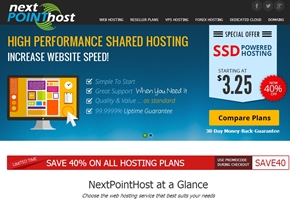 IaaS Provider NextPointHost Offers Premium Web Hosting Discounts