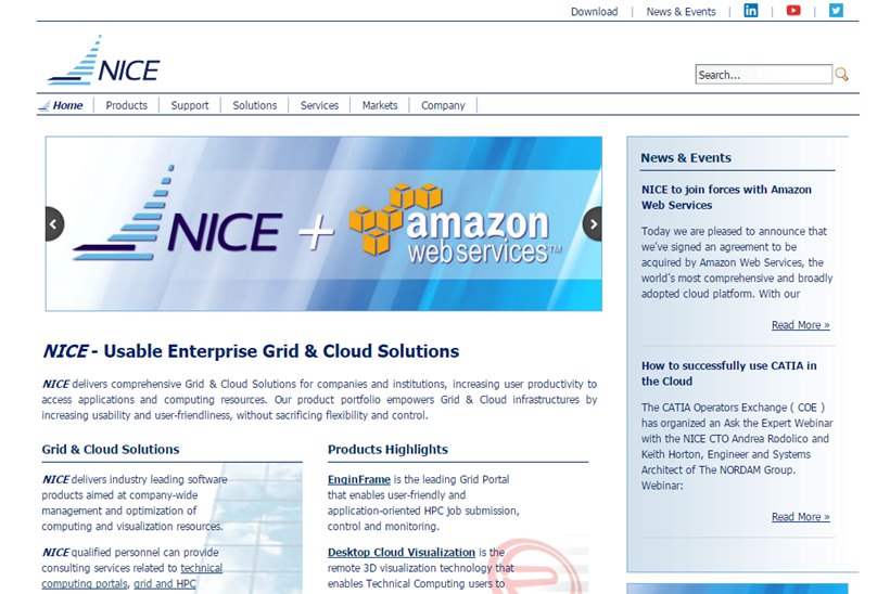 Cloud Giant Amazon Web Services to Acquire Italian Cloud Computing Provider NICE