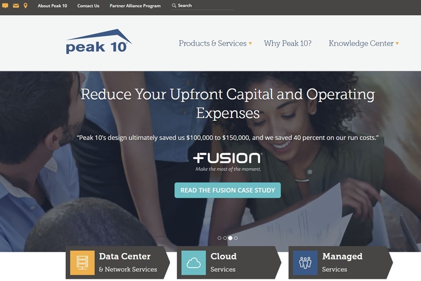 Cloud and Managed Services Provider Peak 10 Reports Substantial Disaster Recovery Solutions Growth