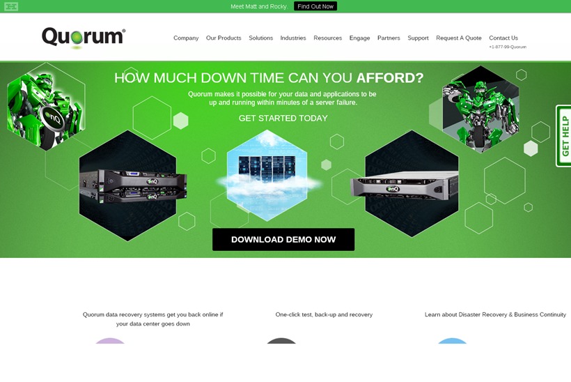 British Disaster Recovery Company Quorum to Show Hybrid-cloud Disaster Data Recovery-as-a-Service at Cloud Expo Europe