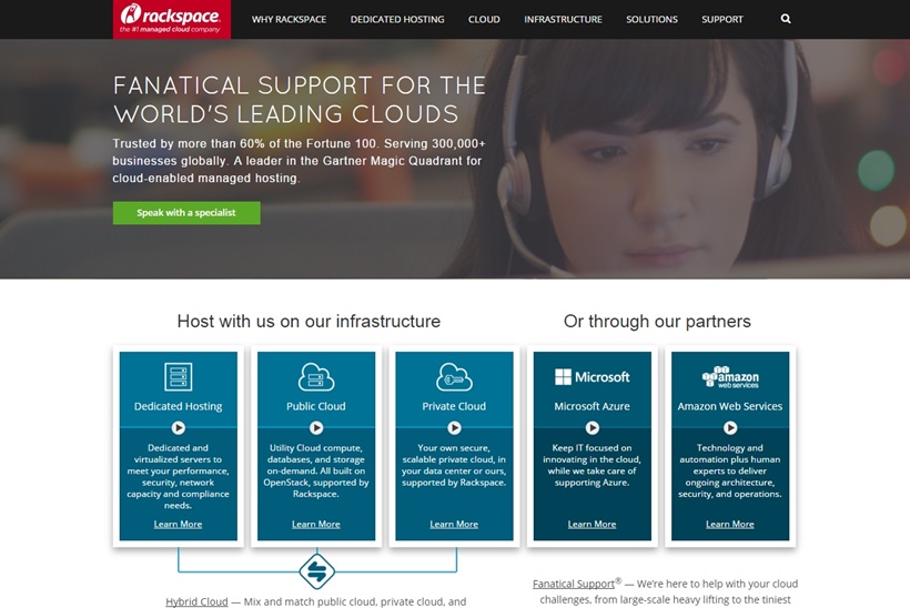 Managed Cloud Company Rackspace Announces Next Version of OnMetal Cloud Servers